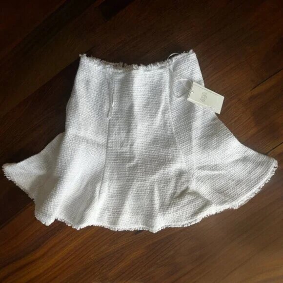 NEW LIKELY DREA TWEED CROP TOP AND SKIRT SET SIZE 6 - Picture 11 of 13